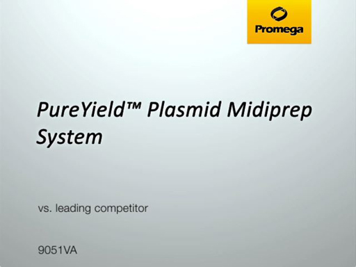 PureYield Midipreps vs Leading Competitor Video