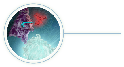 NanoBRET Glowing 3D Technology Image